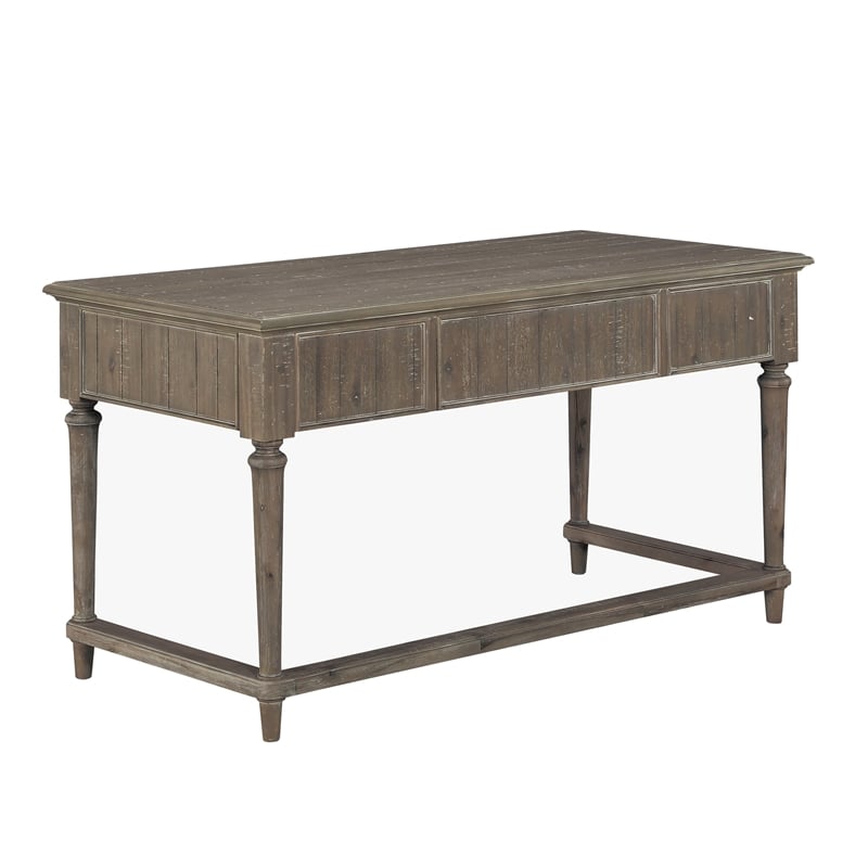 Lexicon Cardano Wood Writing Desk In Driftwood Light Brown