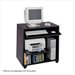 Safco Ready-to-Use Wood Computer Workstation in Mahogany