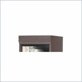 Safco WorkSpace Baby Bookcase 12W Trim Kit in Walnut