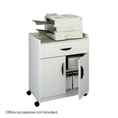 Safco Deluxe Mobile Stand in Gray