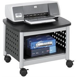 Safco Scoot Underdesk Printer Stand in Black