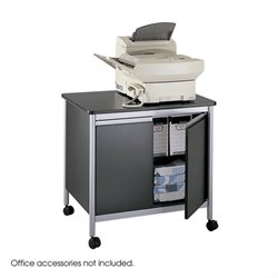 Safco Deluxe Machine Stand in Black