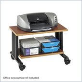 Safco MÜV 2 Level Adjustable Printer Stand in Cherry