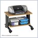 Safco MÜV 2 Level Adjustable Printer Stand in Medium Oak