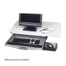 Safco Ergo-Comfort Premium Under Desk Keyboard Drawer