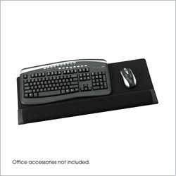 Safco Black Remedease Combination Wrist Rest (Set of 12)