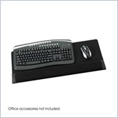 Safco Black Remedease Combination Wrist Rest (Set of 12)