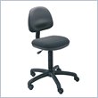 Safco Precision Desk Height Office Chair in Dark Gray