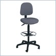 Safco Highland Extended Height Lab Chair in Dark Gray