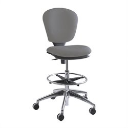 Safco Metro Extended Height Drafting Chair in Gray