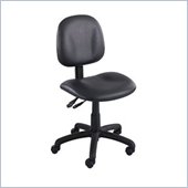 Safco Cava Task Chair in Black Vinyl