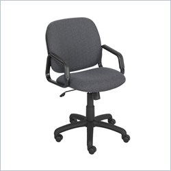 Safco Cava High Back Task Chair in Cobblestone Blue