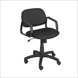 Safco Cava Mid-Back Task Chair in Black