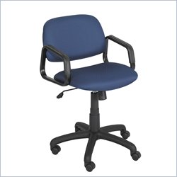 Safco Cava Mid-Back Task Chair in Blue