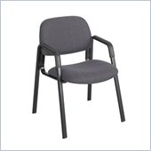 Safco Cava Straight Leg Stacking Chair in Cobblestone Plum