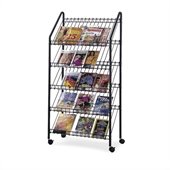 Safco Mobile Literature Rack