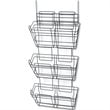 Safco PanelMate Triple File Basket (Set of 6)