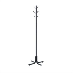 Safco Black Standing Coat Rack