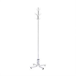 Safco Chrome Standing Coat Rack