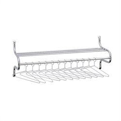 Safco 48"W Coat Rack with Hangers