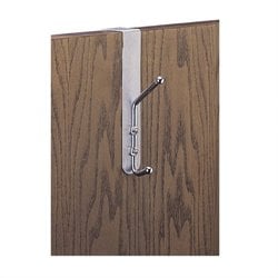 Safco Over-The-Door Wall Coat Rack Hook (Set of 12)