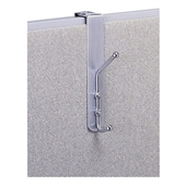 Safco Over-The-Panel Wall Coat Rack Hook (Set of 12)