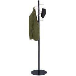 Safco Spiral Nail Head Standing Coat Rack