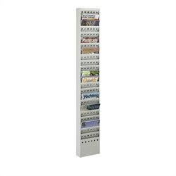 Safco 23-Pocket Steel Magazine Rack