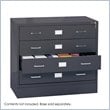 Safco Computer Multi-Media Cabinet in Charcoal