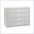 Safco Computer Multi-Media Cabinet in Light Gray