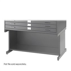 Safco Open 20H Base for Flat File Cabinet in Gray