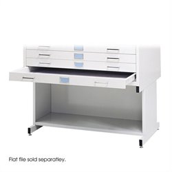 Safco Open 20H Base for Flat File Cabinet in White