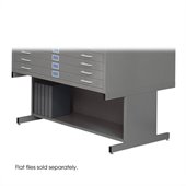 Safco 20H Open Base for 4998 Flat File Cabinet in Gray