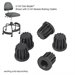 Safco Task Master Tubular Base Inserts