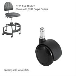 Safco Task Master Carpet Casters, 2