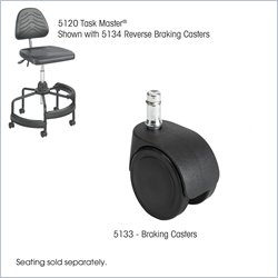 Safco Task Master Nylon Braking 2 Casters