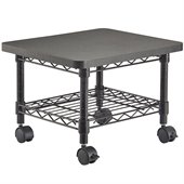 Safco Under-Desk Printer/Fax Stand in Black