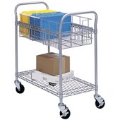 Safco 24W Wire File Cart