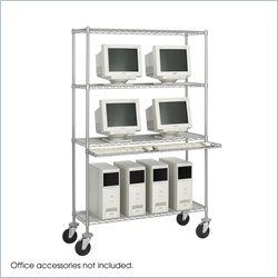 Safco 48W Wire LAN Management System