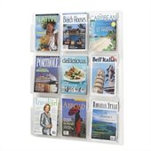 Safco Reveal 9 Magazine Display