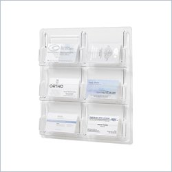 Safco Reveal 6 Business Card Display