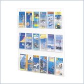 Safco Clear2c 18 Pamphlet Display