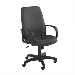 Safco Poise Black Executive High-Back Office Chair