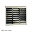 ADD TO YOUR SET: Safco Value Sorter 24 Compartment Flat Files Metal Organizer in Sand
