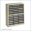 ADD TO YOUR SET: Safco Value Sorter 36 Compartment Flat Files Metal Organizer in Sand