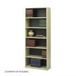 ADD TO YOUR SET: Safco 6-Shelf ValueMate Sand Economy Steel Bookcase