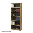ADD TO YOUR SET: Safco 6-Shelf ValueMate Medium Oak Economy Steel Bookcase