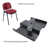 Safco Workspace Visit Black Ganging Connector