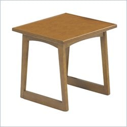 Safco Workspace Urbane Medium Oak End Table Best Price