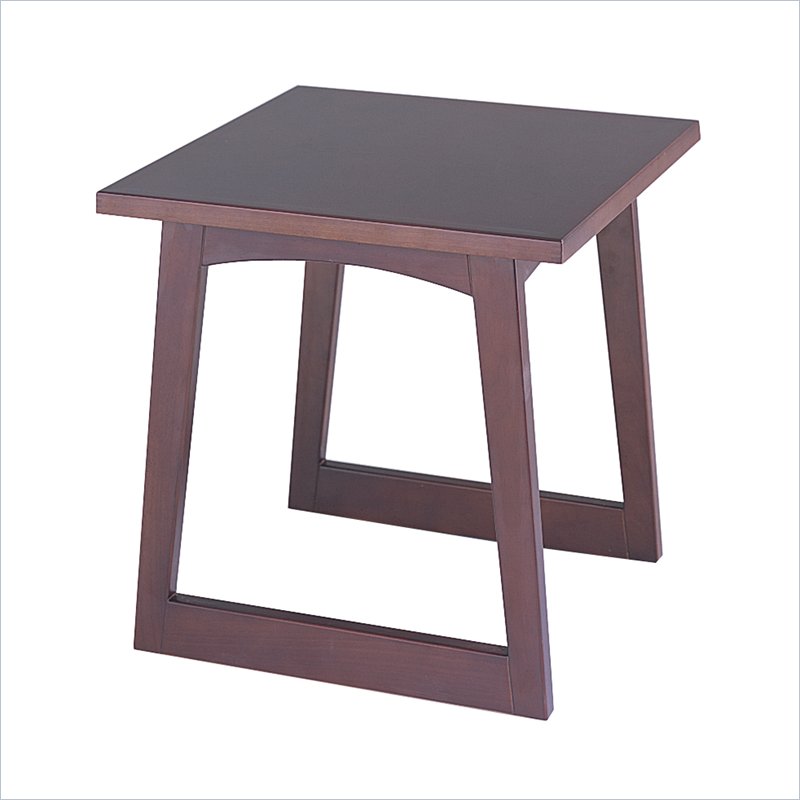 Safco Products 7960MH Urbane Mahogany End Table